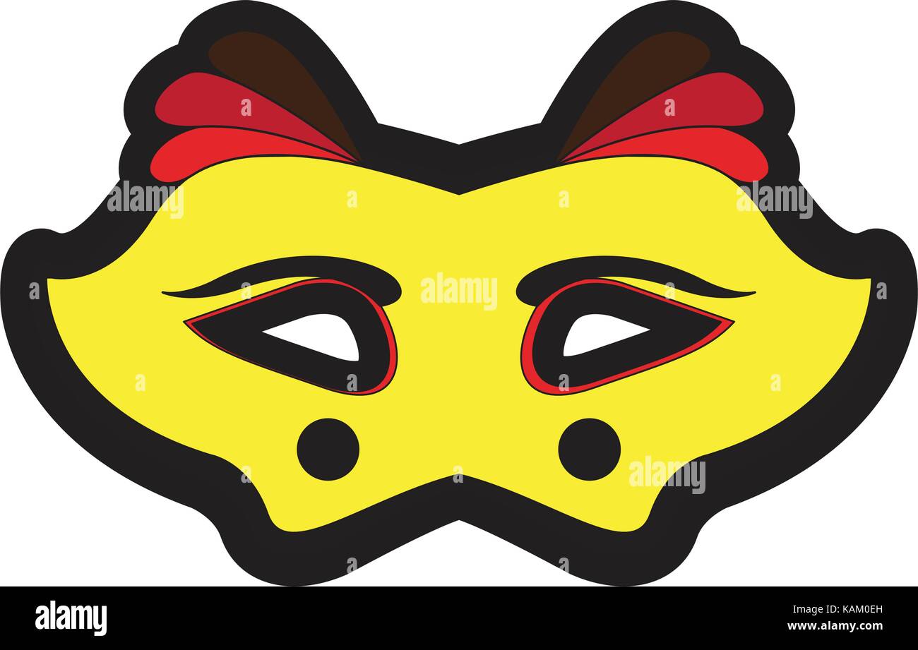 Isolated carnival mask Stock Vector Image & Art - Alamy