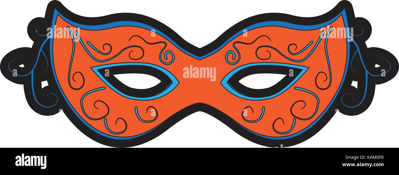 Isolated carnival mask Stock Vector Image & Art - Alamy