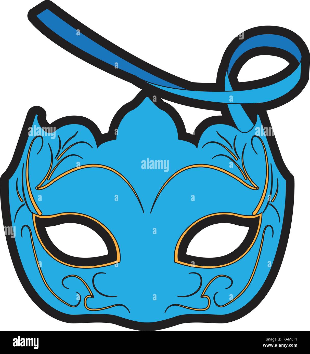 Isolated carnival mask Stock Vector Image & Art - Alamy