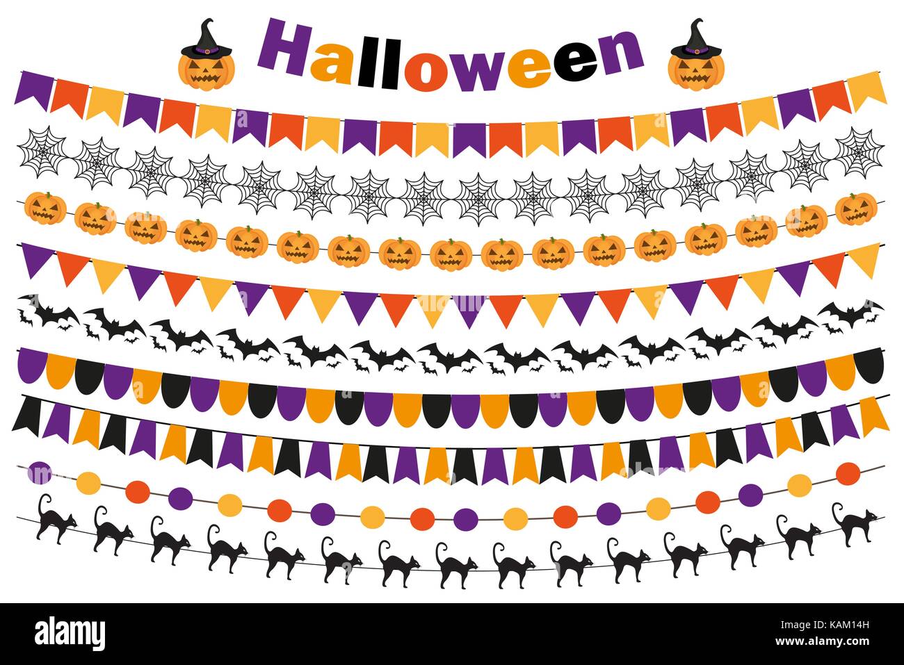 Halloween Bunting Flags 2022