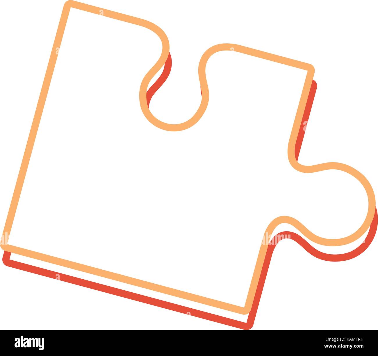 puzzle piece vector illustration Stock Vector Image & Art - Alamy