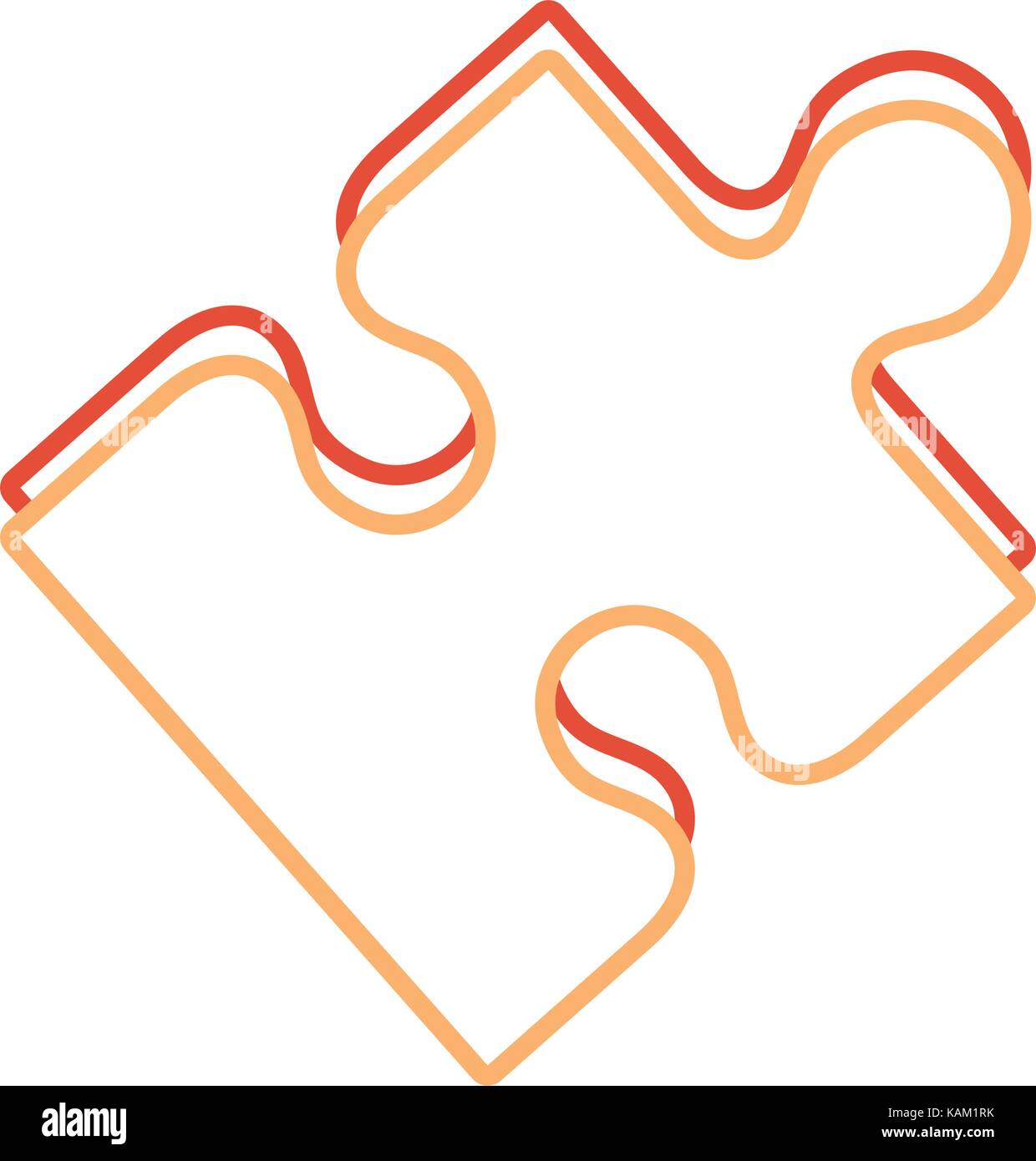 puzzle piece vector illustration Stock Vector Image & Art - Alamy
