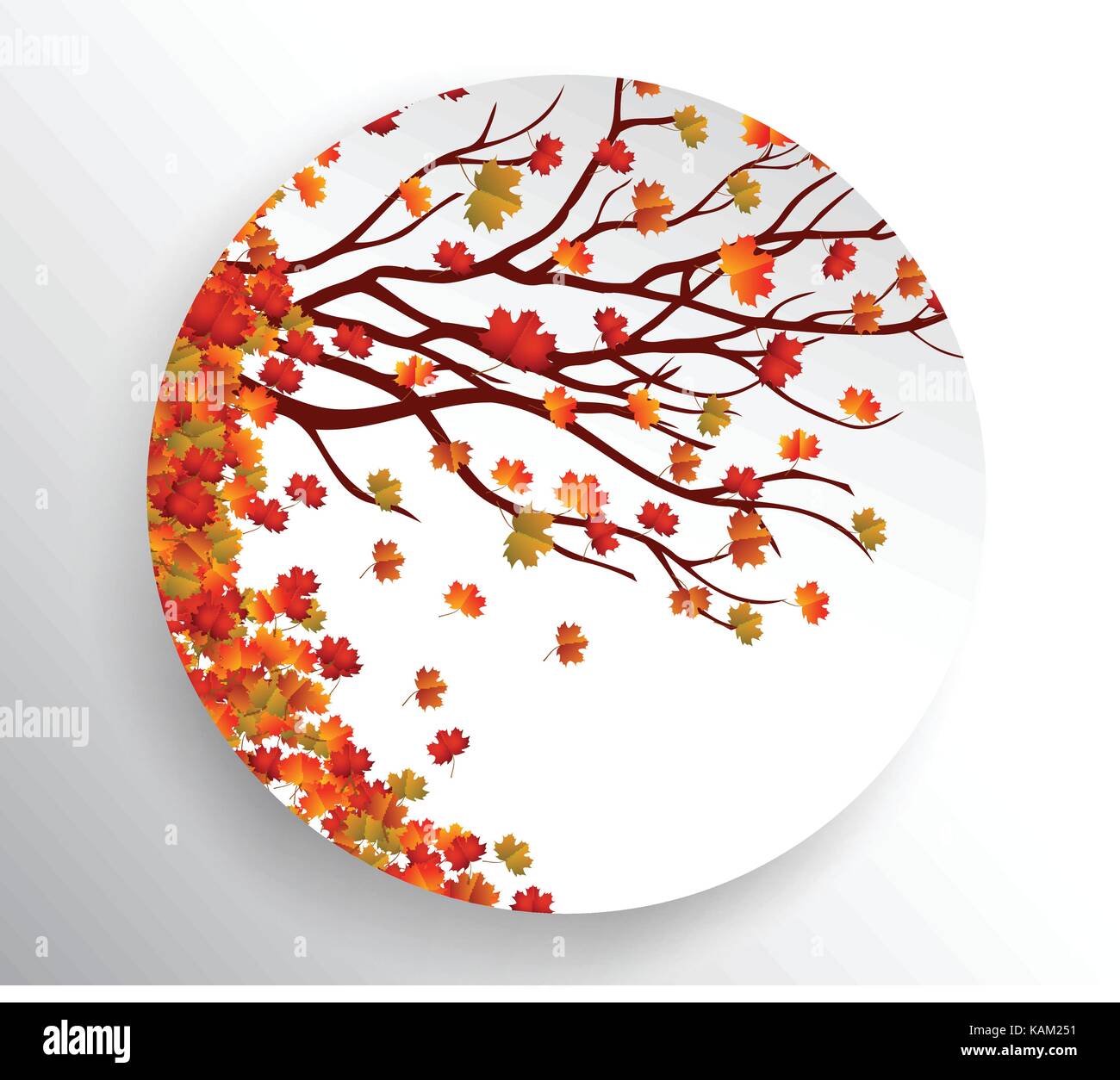 Autumn background with colorful leaves Stock Vector Image & Art - Alamy