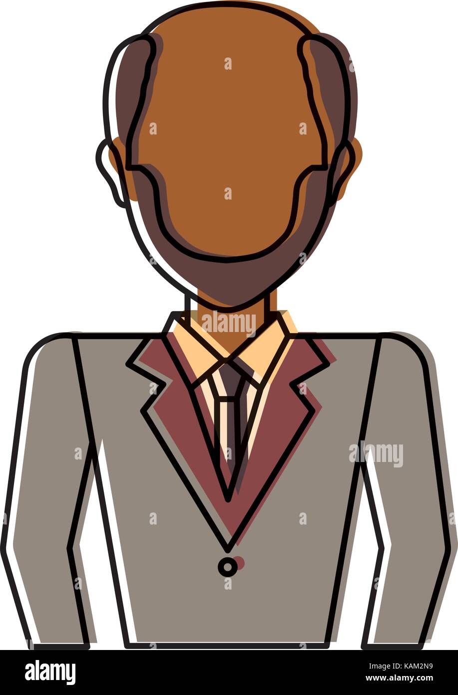 man professional avatar vector illustration Stock Vector Image & Art ...