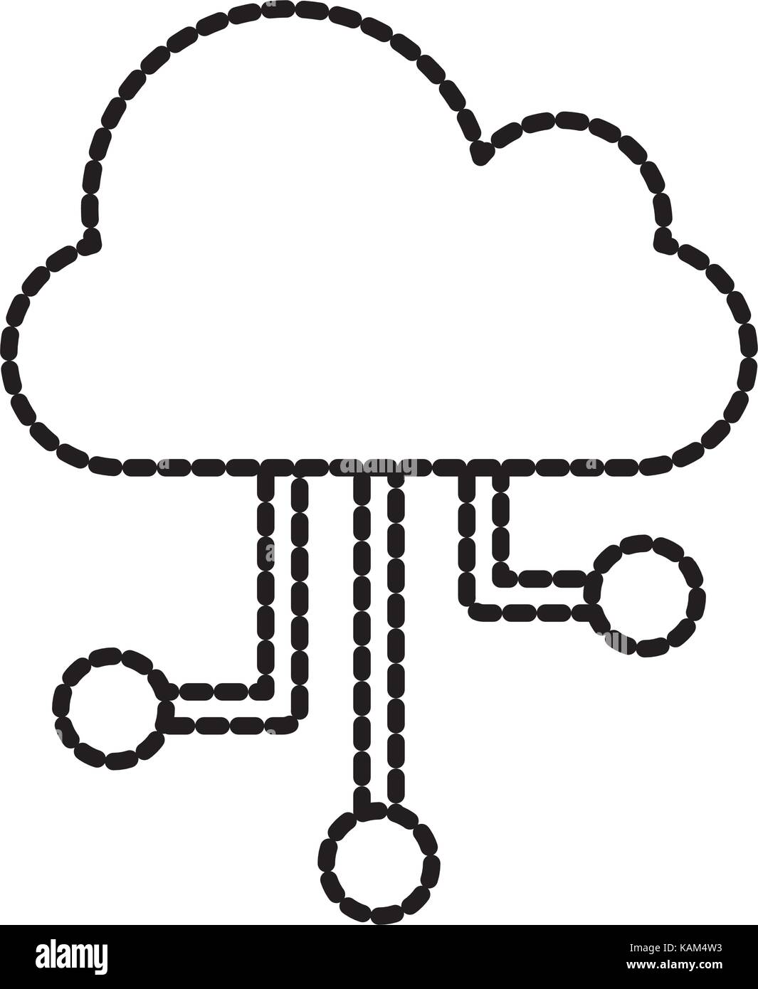 cloud technology computing communication connection digital networking ...