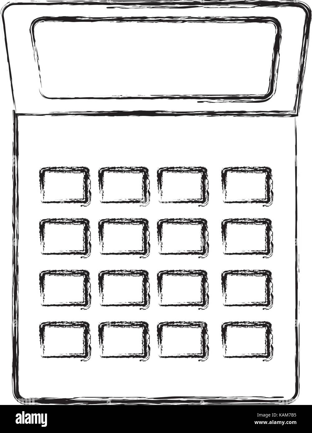 Office calculation isolated modern Black and White Stock Photos ...