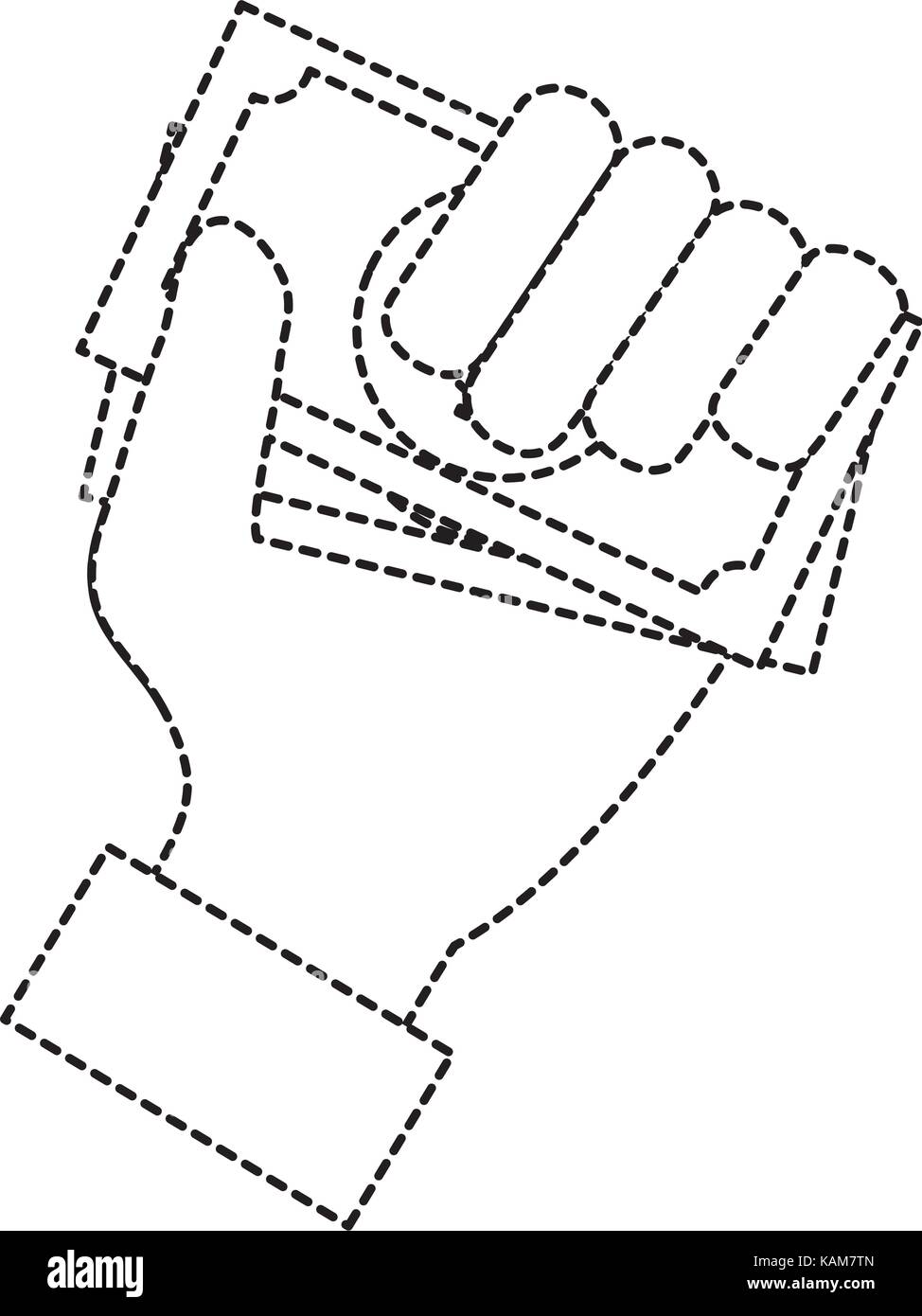 hand human with bill money isolated icon Stock Vector Image & Art - Alamy