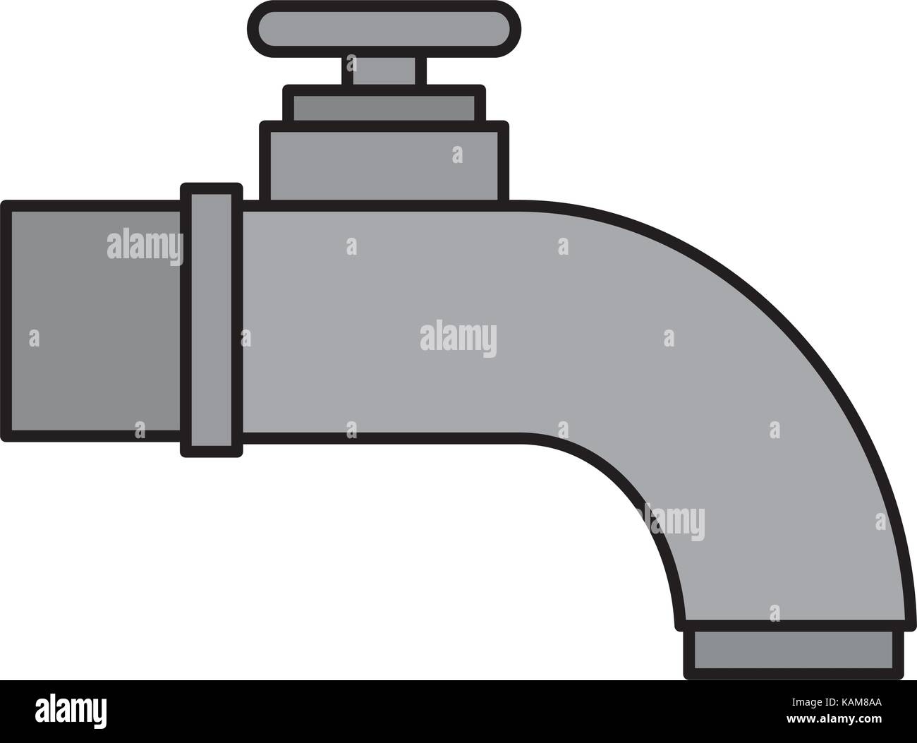 water tap isolated icon Stock Vector Image & Art - Alamy