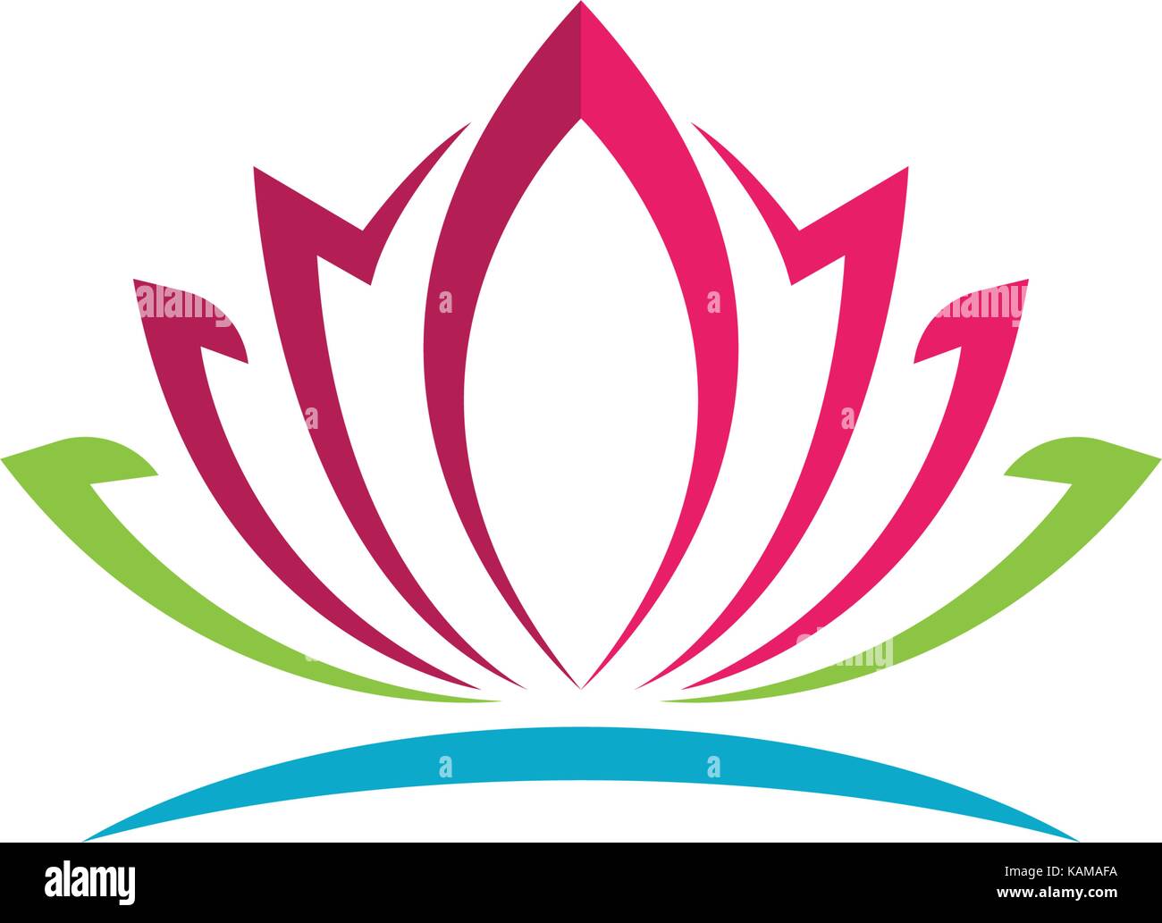 Beauty Vector flowers design logo Template icon Stock Vector Image ...