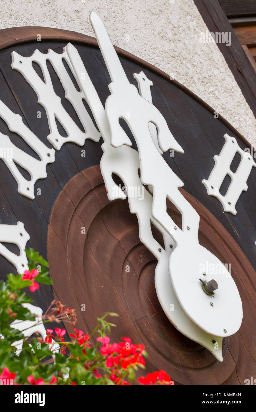 TRIBERG, GERMANY AUGUST 21 2017 Biggest Cuckoo Clock in the World at