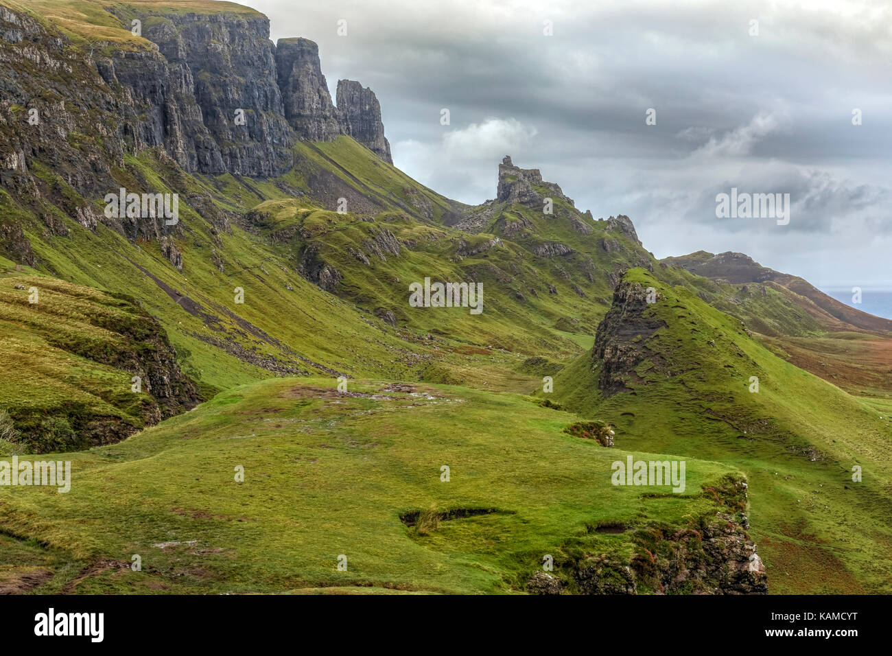 Quiraing, Isle of Skye, Scotland, United Kingdom Stock Photo - Alamy