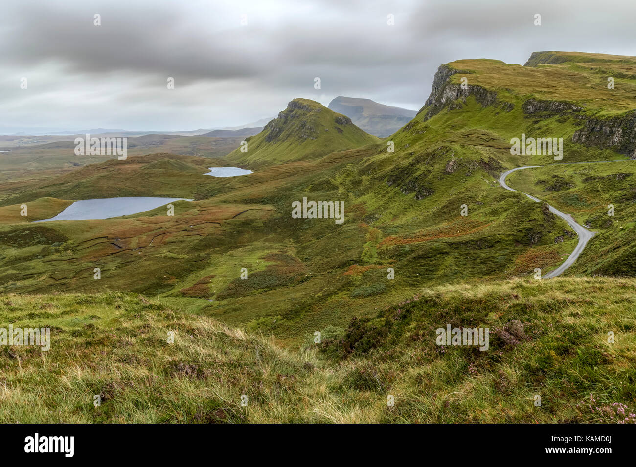 Quiraing, Isle of Skye, Scotland, United Kingdom Stock Photo