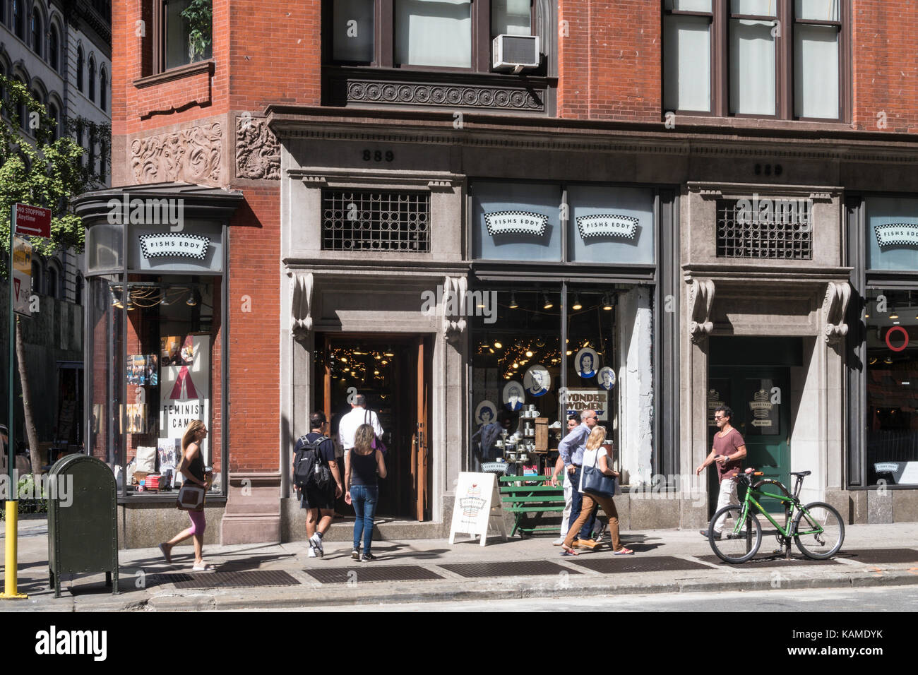 Fishs Eddy Home Goods Store, NYC Stock Photo Alamy