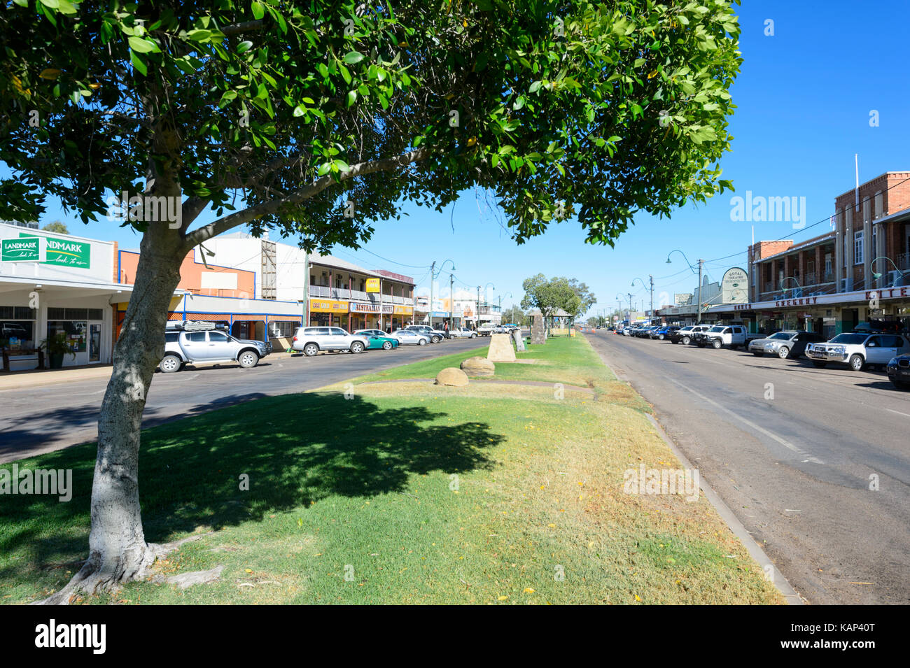 Centre of the small rural town of Winton, Queensland, QLD, Australia Stock Photo Alamy Centre of the small rural town of Winton, Queensland, QLD, Australia Stock Photo Alamy