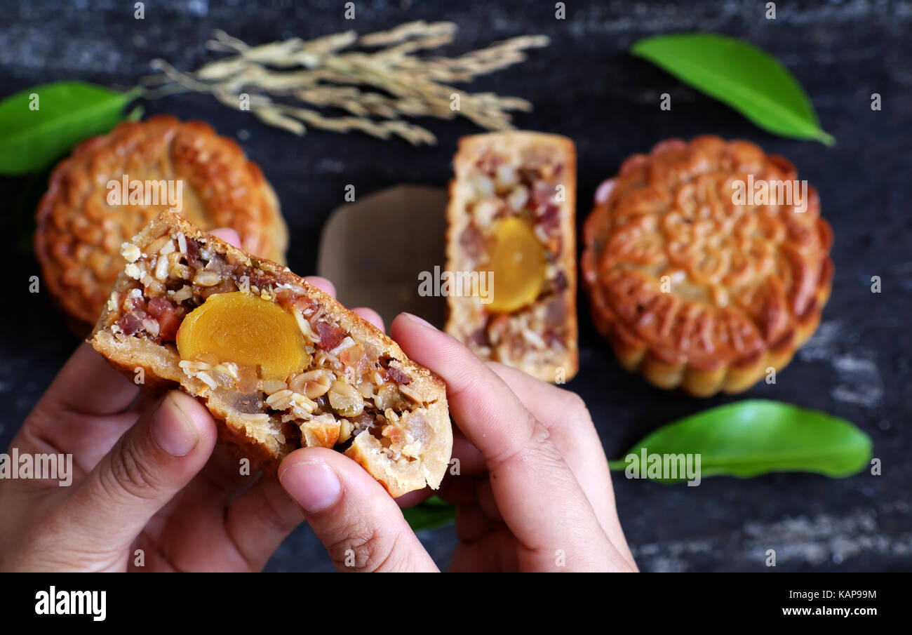 Hand full of sweets hi-res stock photography and images - Alamy