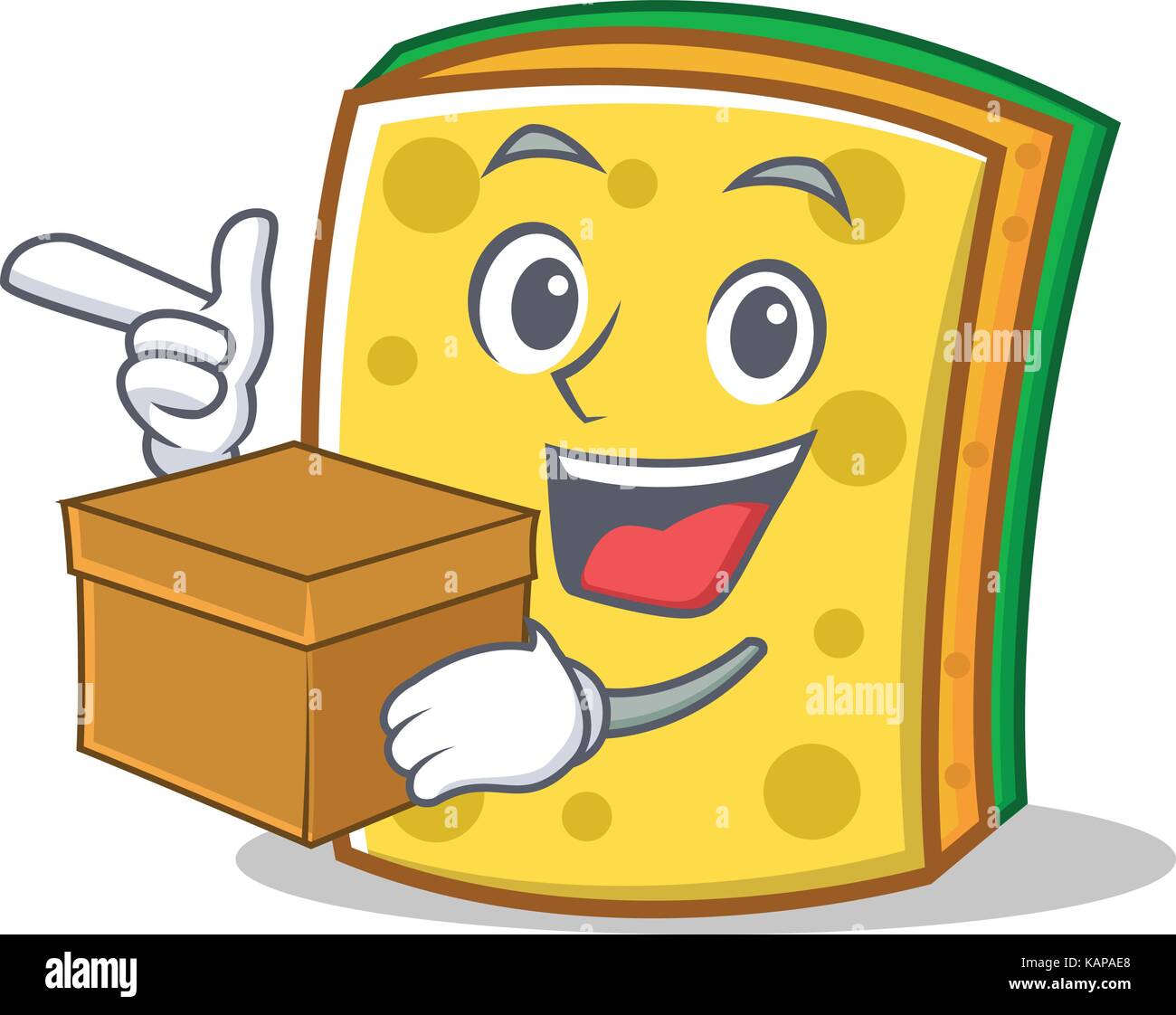 Sponge box Stock Vector Images Alamy