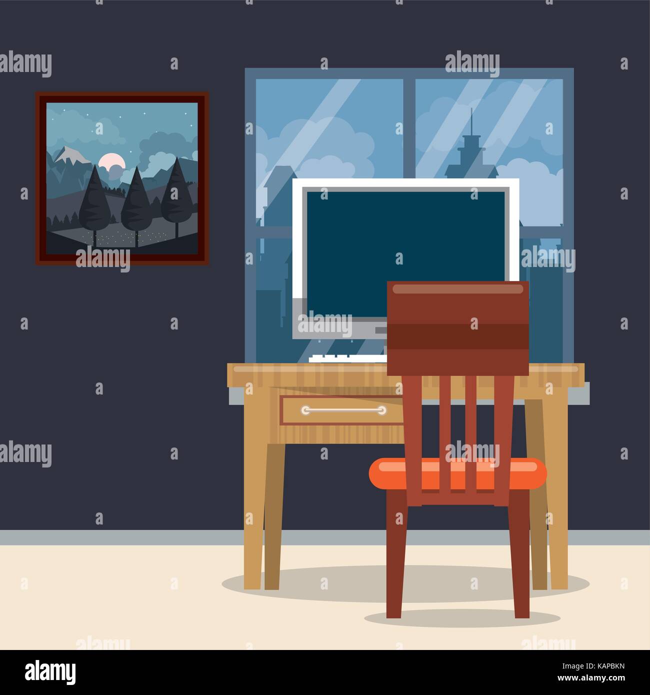 Furniture home interior Stock Vector Image & Art - Alamy