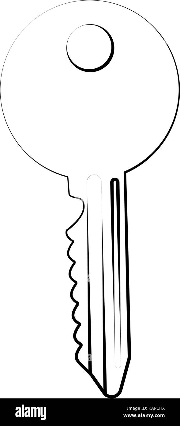 Door key isolated Stock Vector Image & Art Alamy