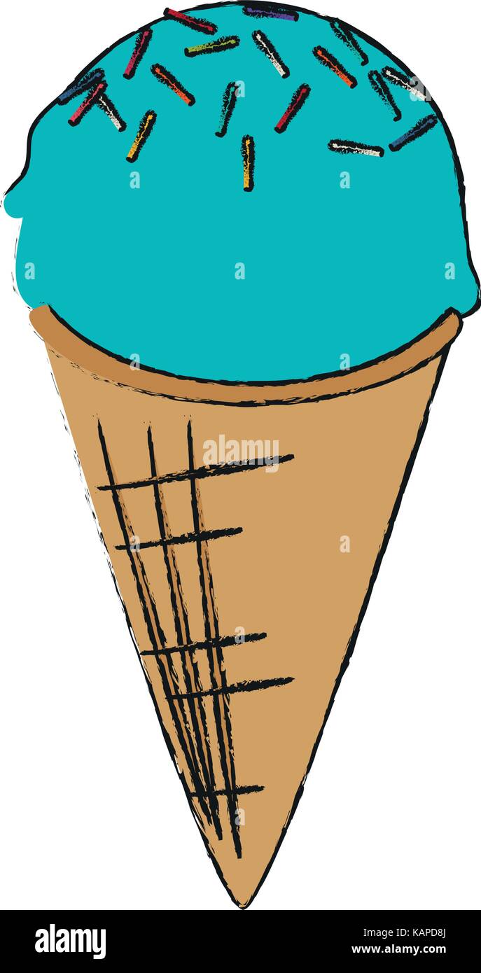 Ice cream cone Stock Vector Image & Art - Alamy