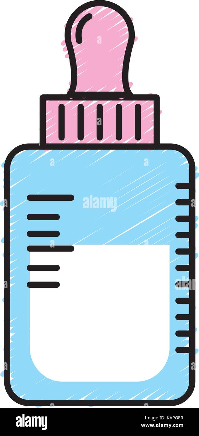 bottle feeding with healthy milk icon Stock Vector Image & Art Alamy