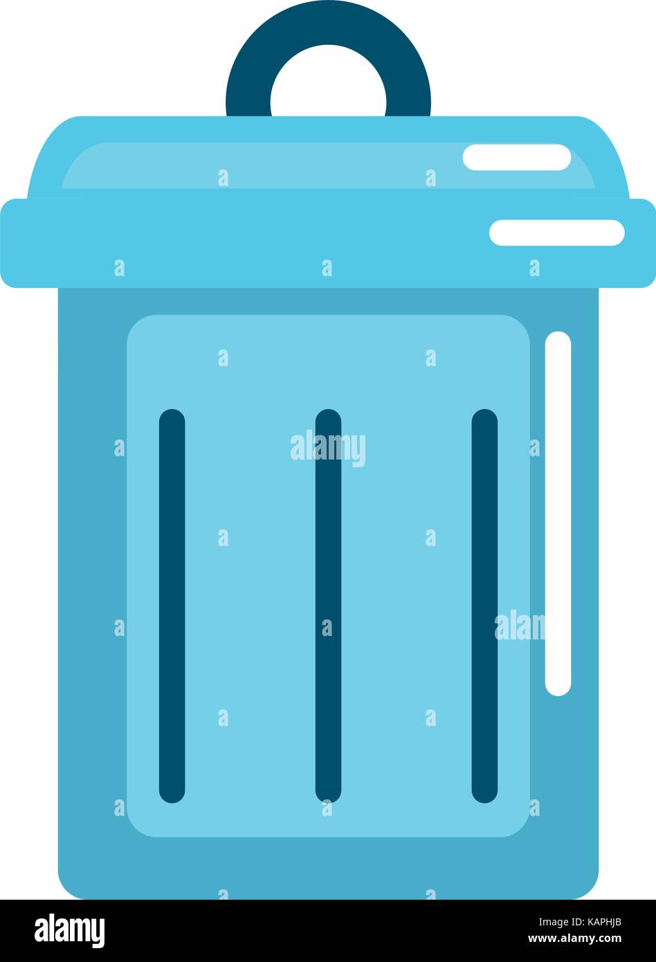 trash can symbol icon Stock Vector Image & Art Alamy