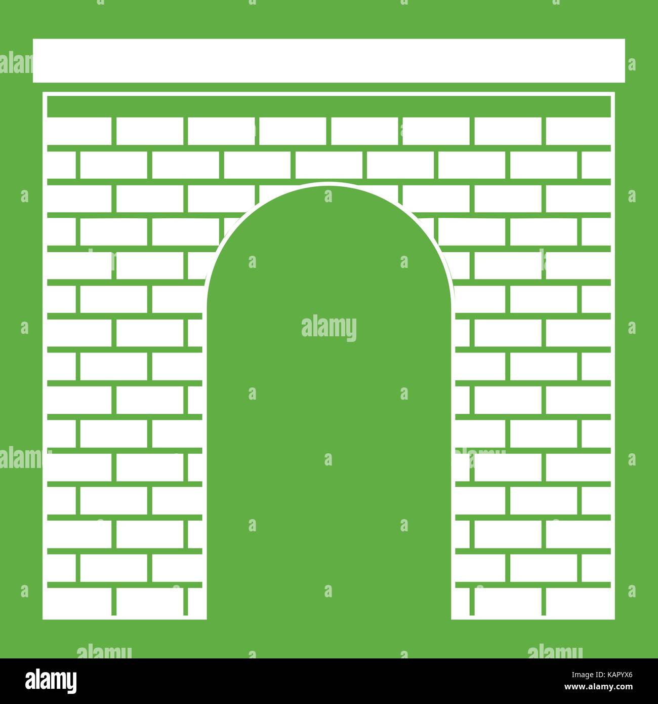 Arch icon green Stock Vector Image & Art - Alamy