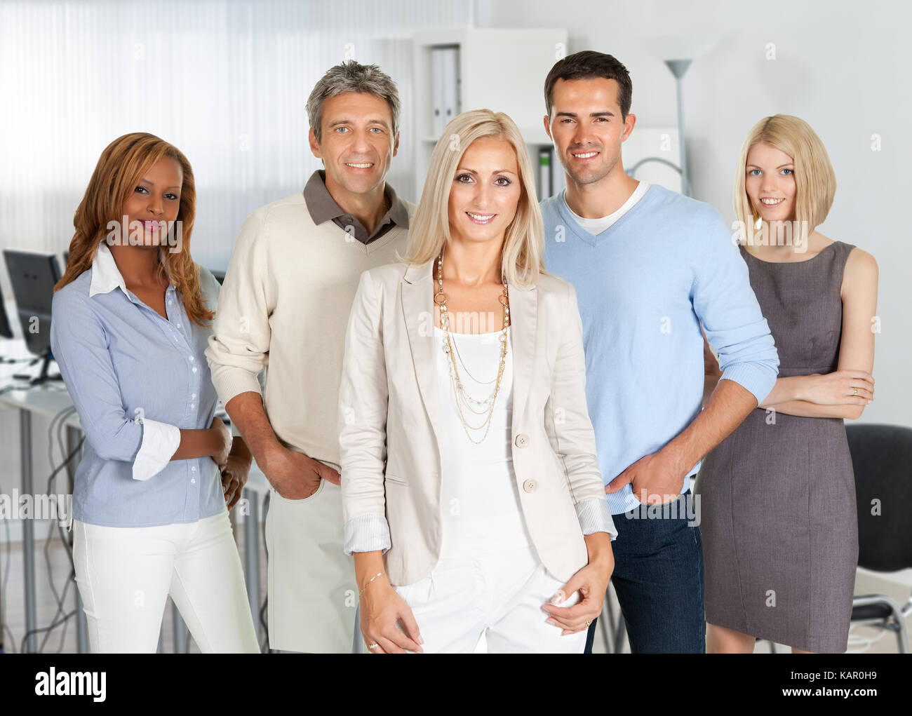 Confident office executive hi-res stock photography and images - Alamy