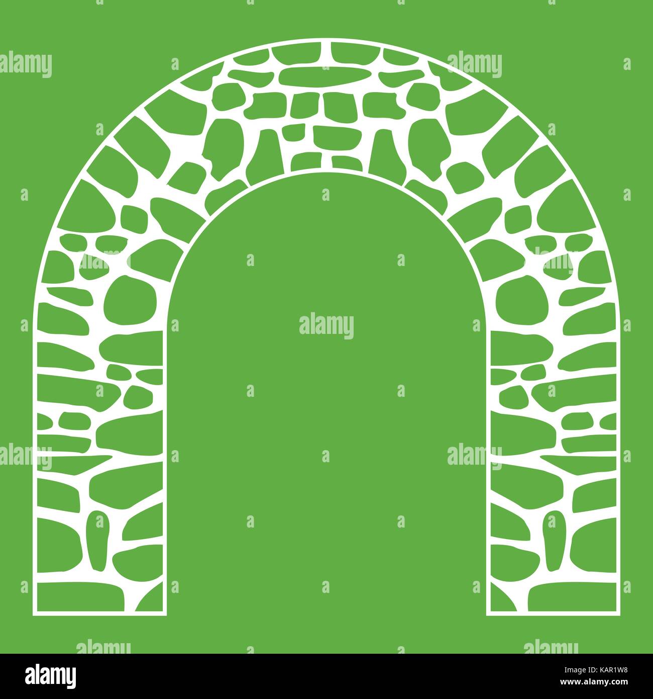 Arch icon green Stock Vector Image & Art - Alamy