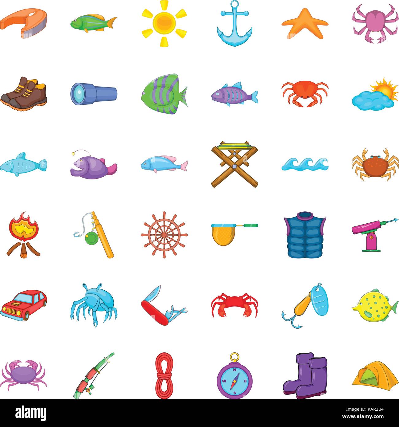 Tube icons set, cartoon style Stock Vector Image & Art - Alamy