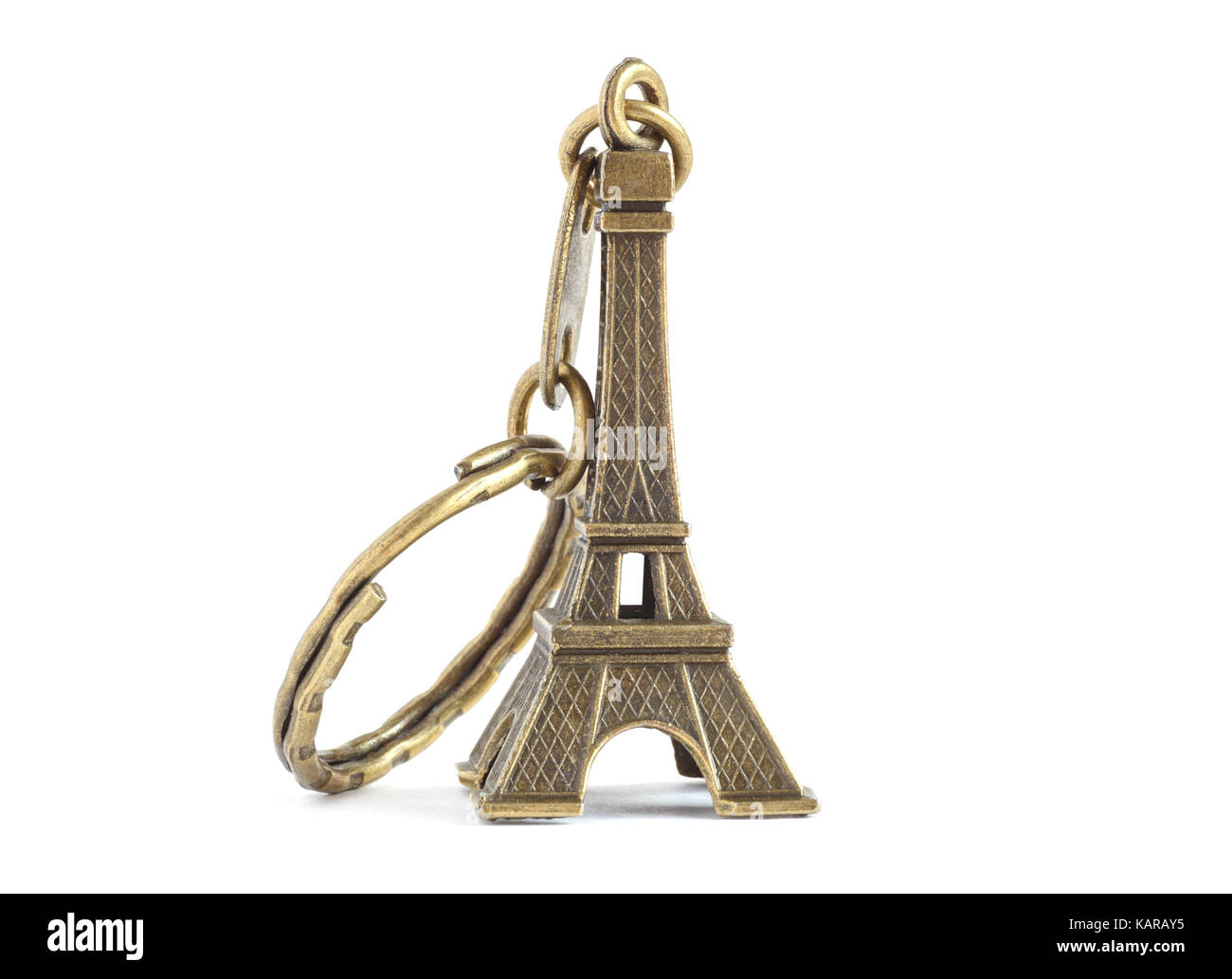 Keychain of store eiffel tower