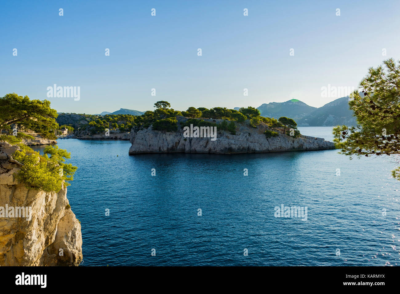 CASSIS, LES CALANQUES, BDR FRANCE 13 Stock Photo