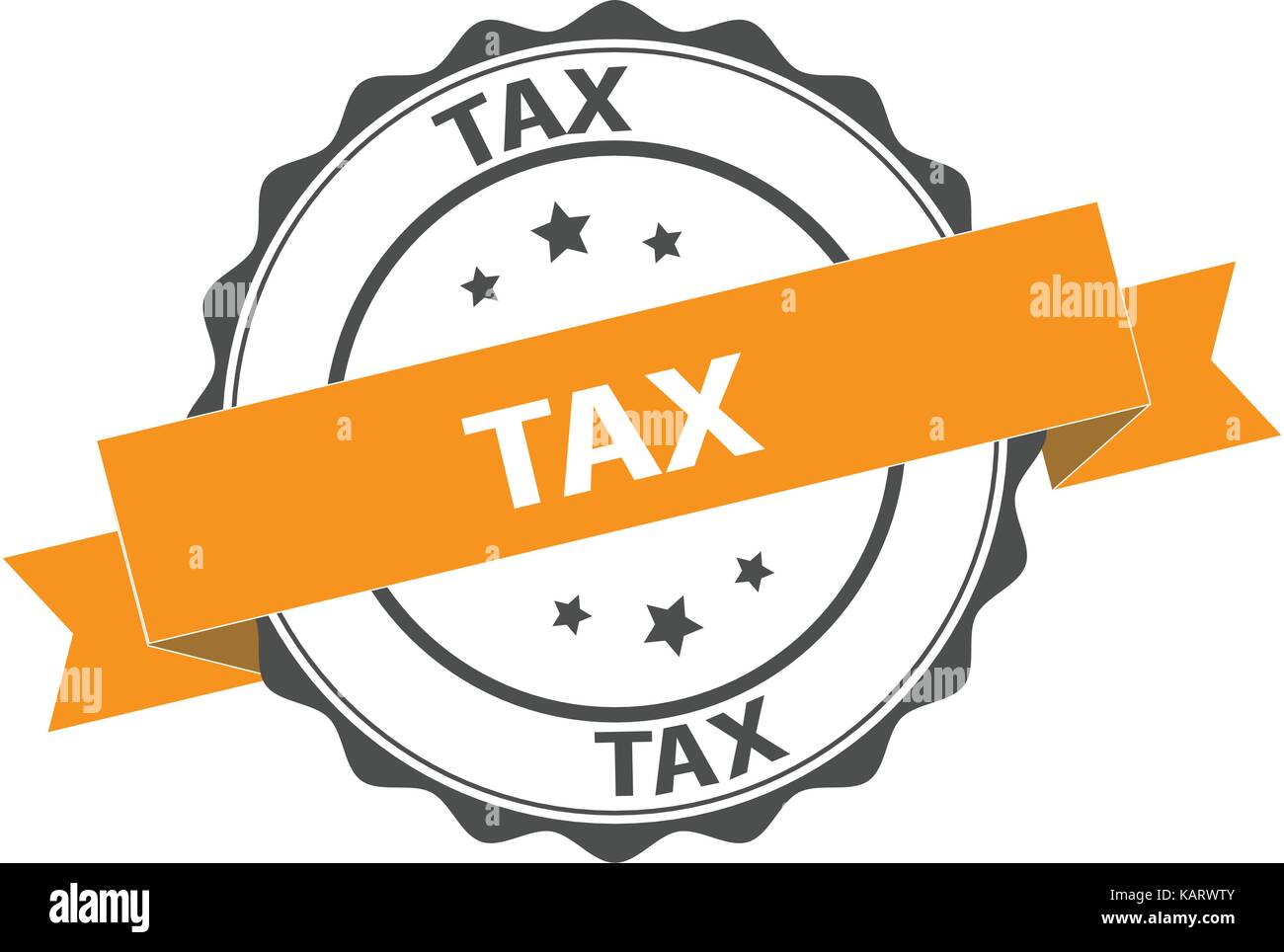 Tax stamp illustration Stock Vector Image & Art Alamy