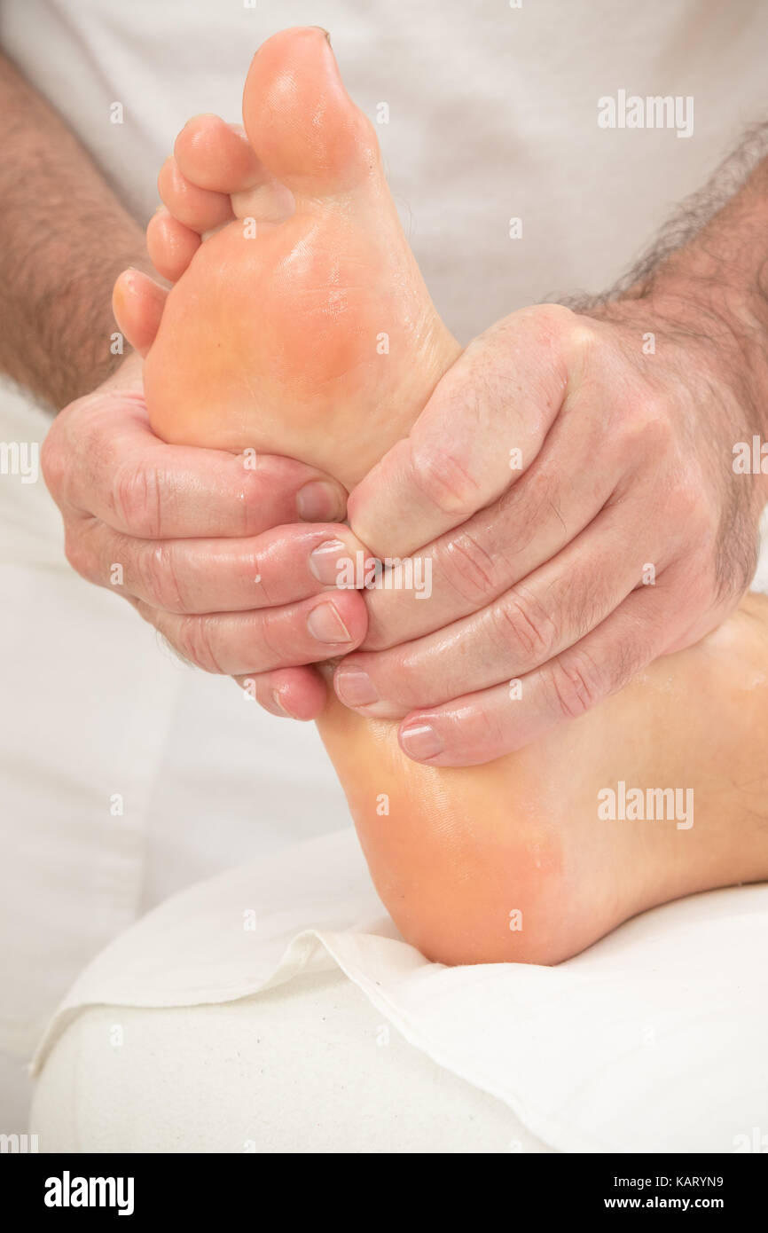 Boy Feet Massage
