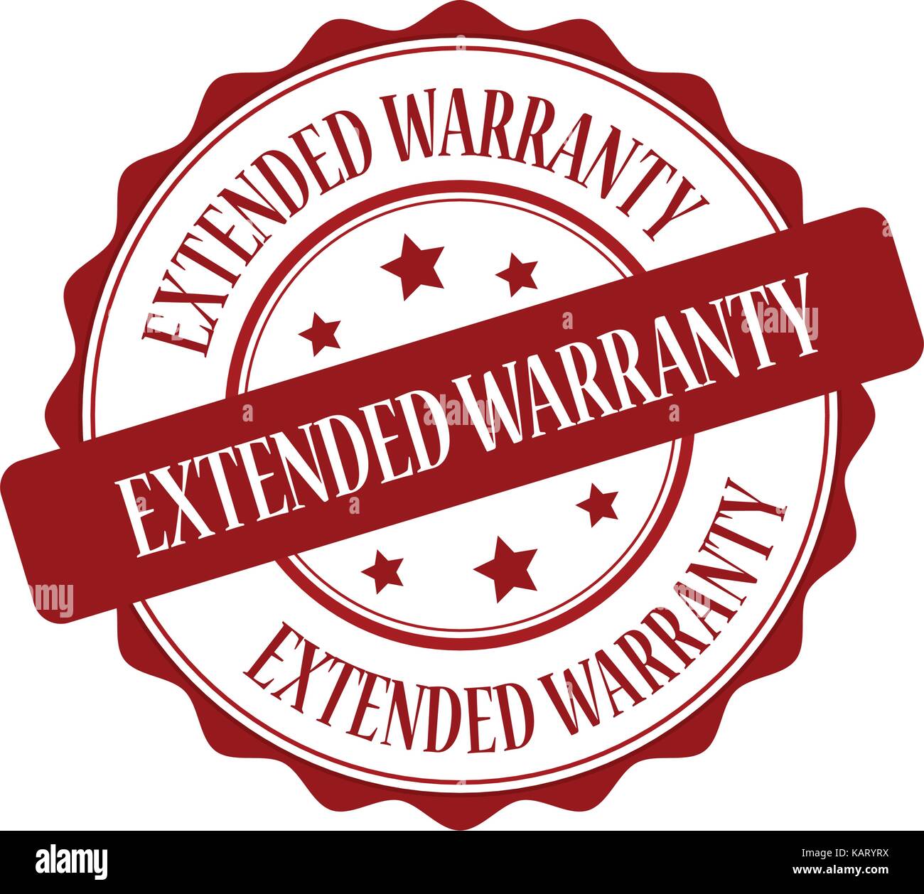 Extended warranty Stock Vector Images Alamy