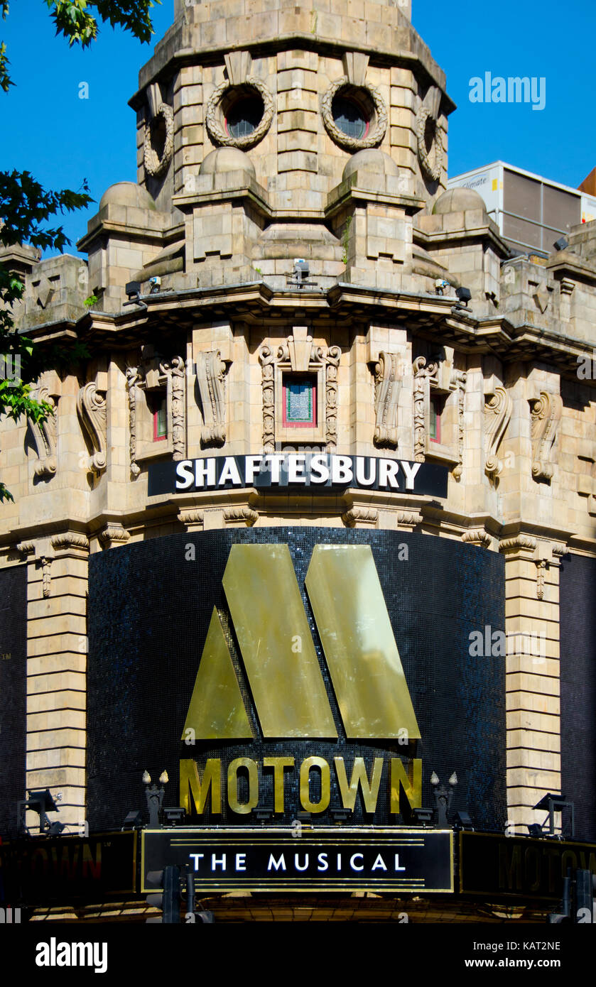 London, England, UK. 'Motown The Musical' at the Shaftesbury Theatre, September 2017 Stock Photo