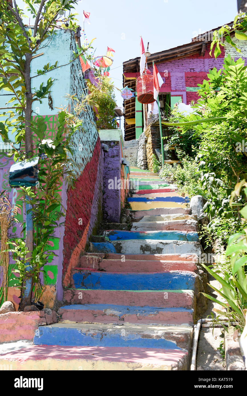 Rainbow stairs green hi-res stock photography and images - Alamy