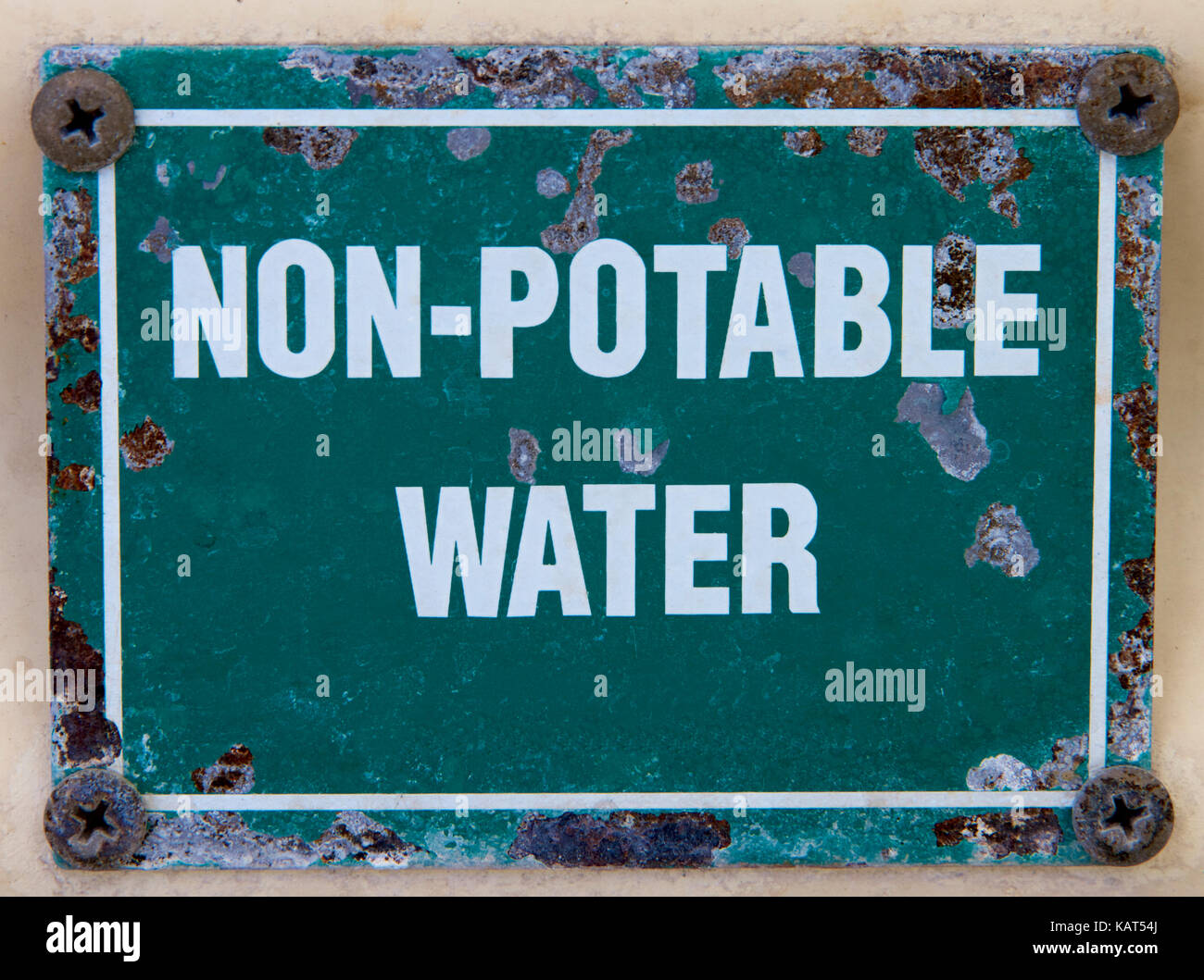 Non potable water sign hires stock photography and images Alamy