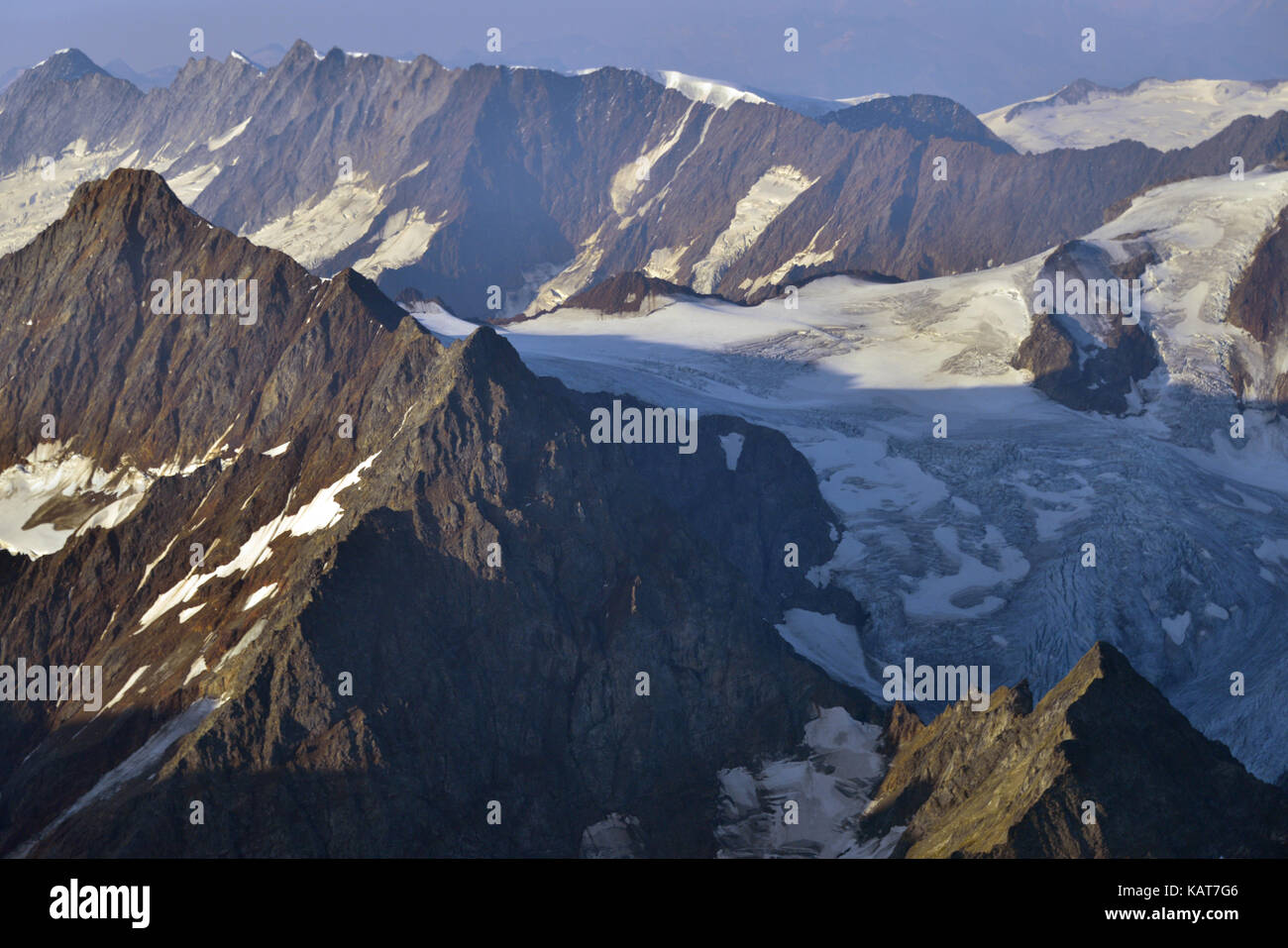 Swiss alps snow capped mountains hi-res stock photography and images ...