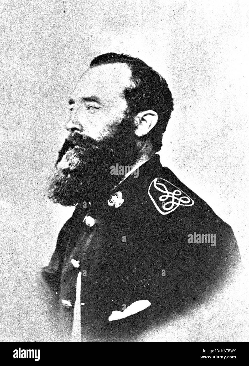 FREDERICK POTTINGER (1831-1865) Australian police inspector in New South Wales Stock Photo