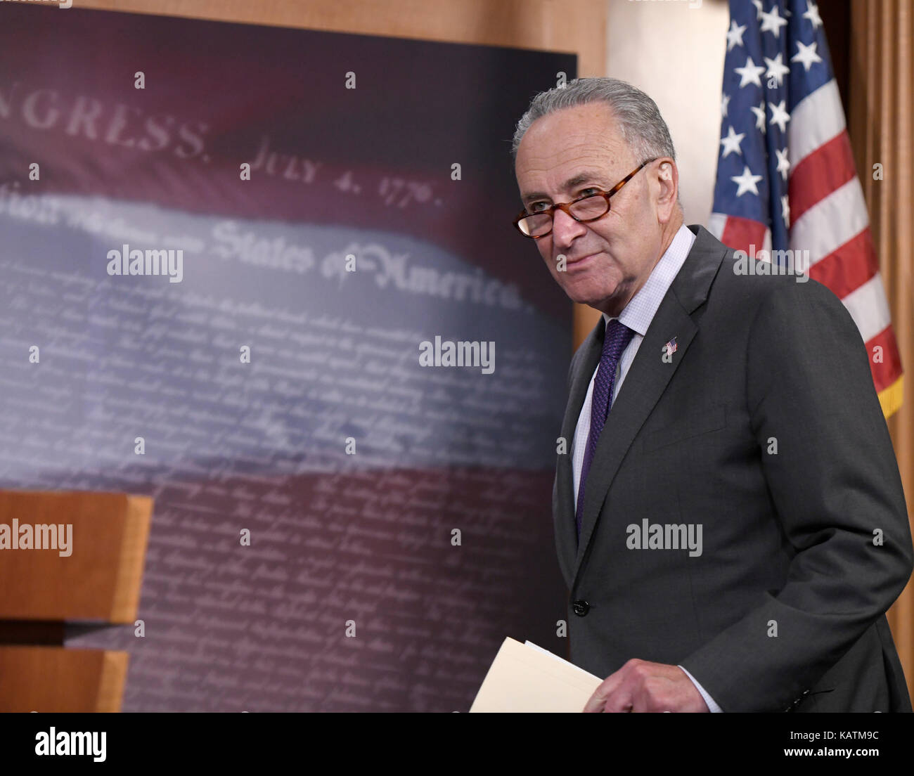 United States Senate Minority Leader Chuck Schumer (Democrat of New ...