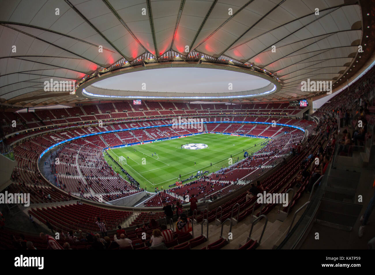 Atletico Madrid Stadium High Resolution Stock Photography And Images Alamy