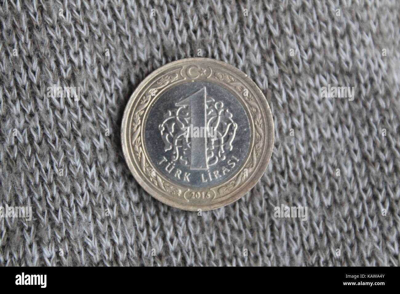 Gold coin turkish lira hi-res stock photography and images - Alamy