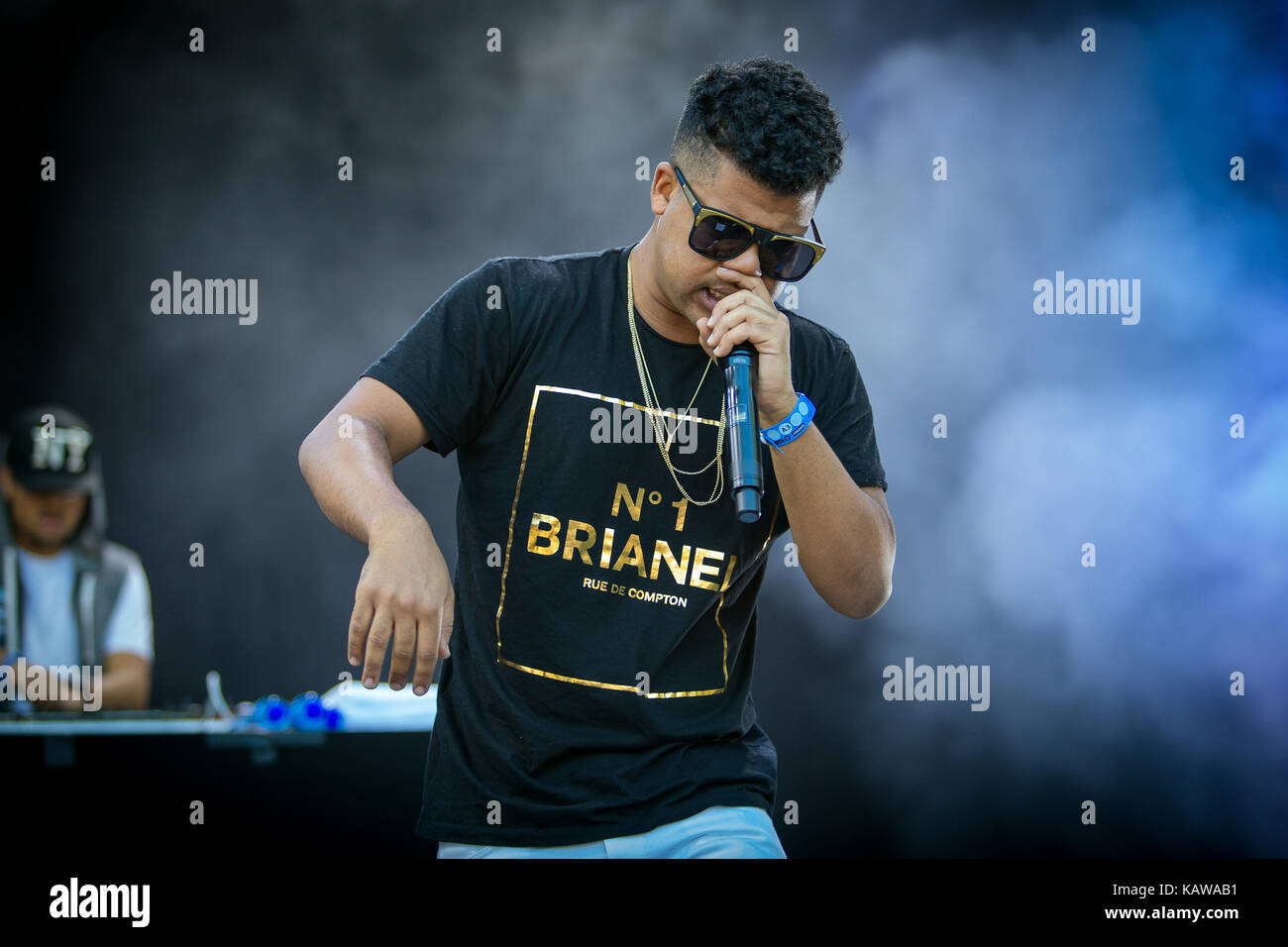The American pop, R&B and hip hop recording artist Makonnen Sharon is best  known by his stage name ILoveMakonnen and here performs a live concert at  the Norwegian music festival Øyafestivalen 2015