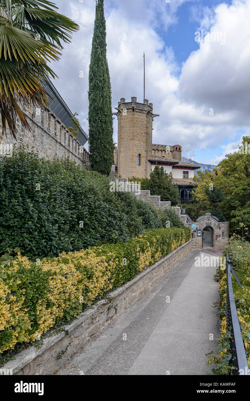 Hotel Castillo El Collado In The Medieval Village Of Laguardia Rioja Alavesa Alava Basque Country Spain Stock Photo Alamy