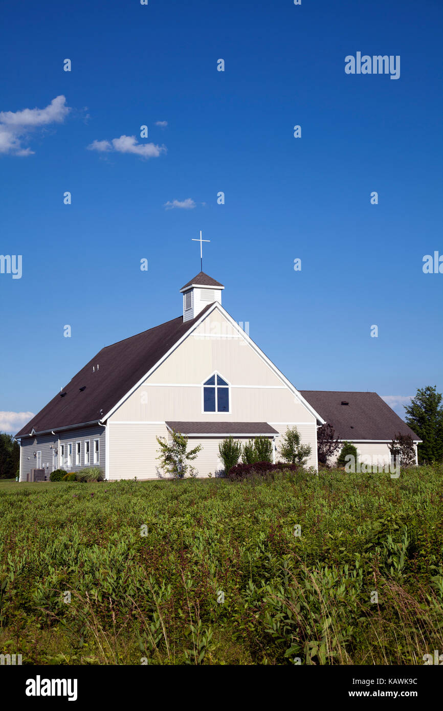Ascension Lutheran Church in Bucks County Pennsylvania USA Stock
