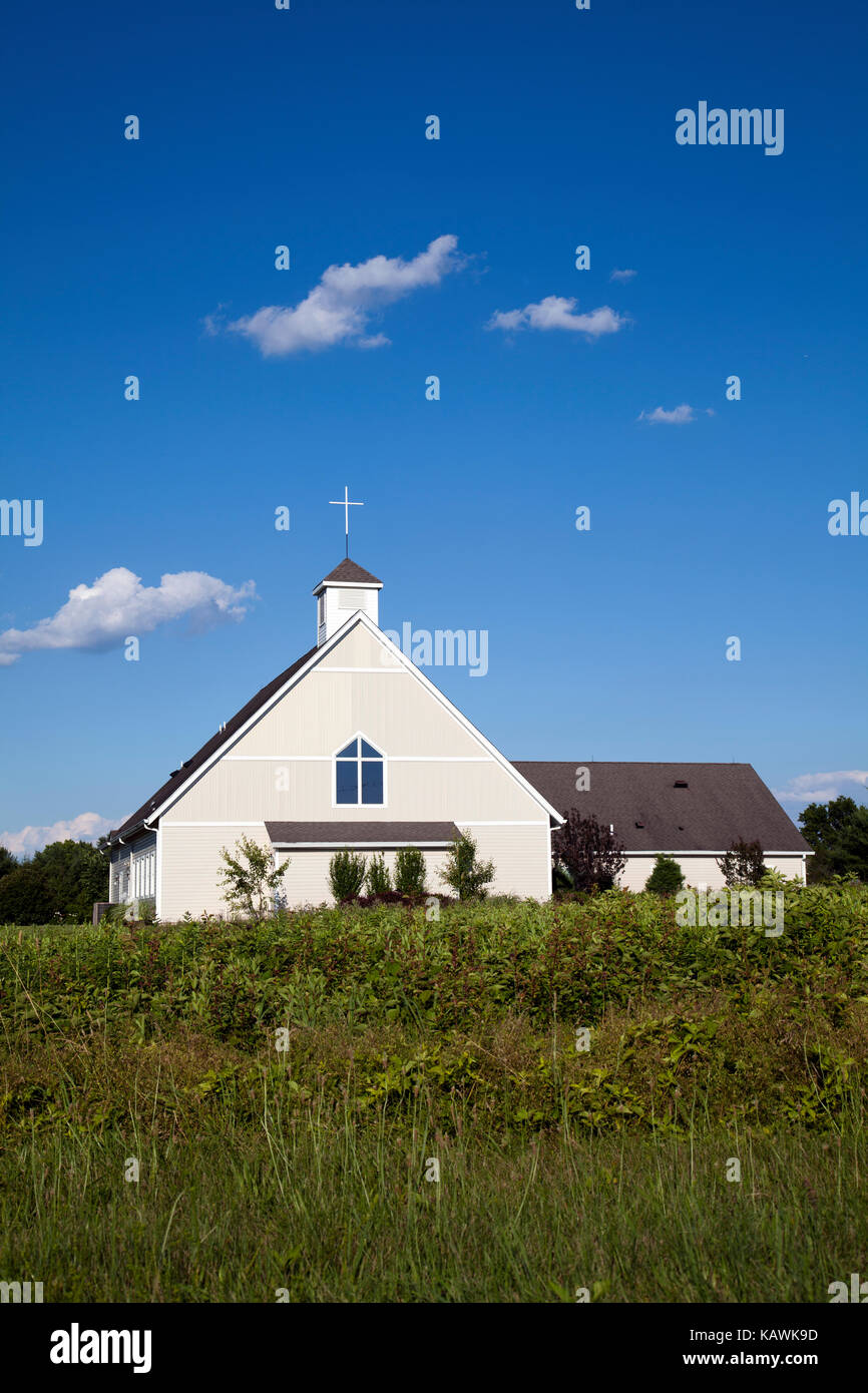 Ascension Lutheran Church in Bucks County Pennsylvania USA Stock