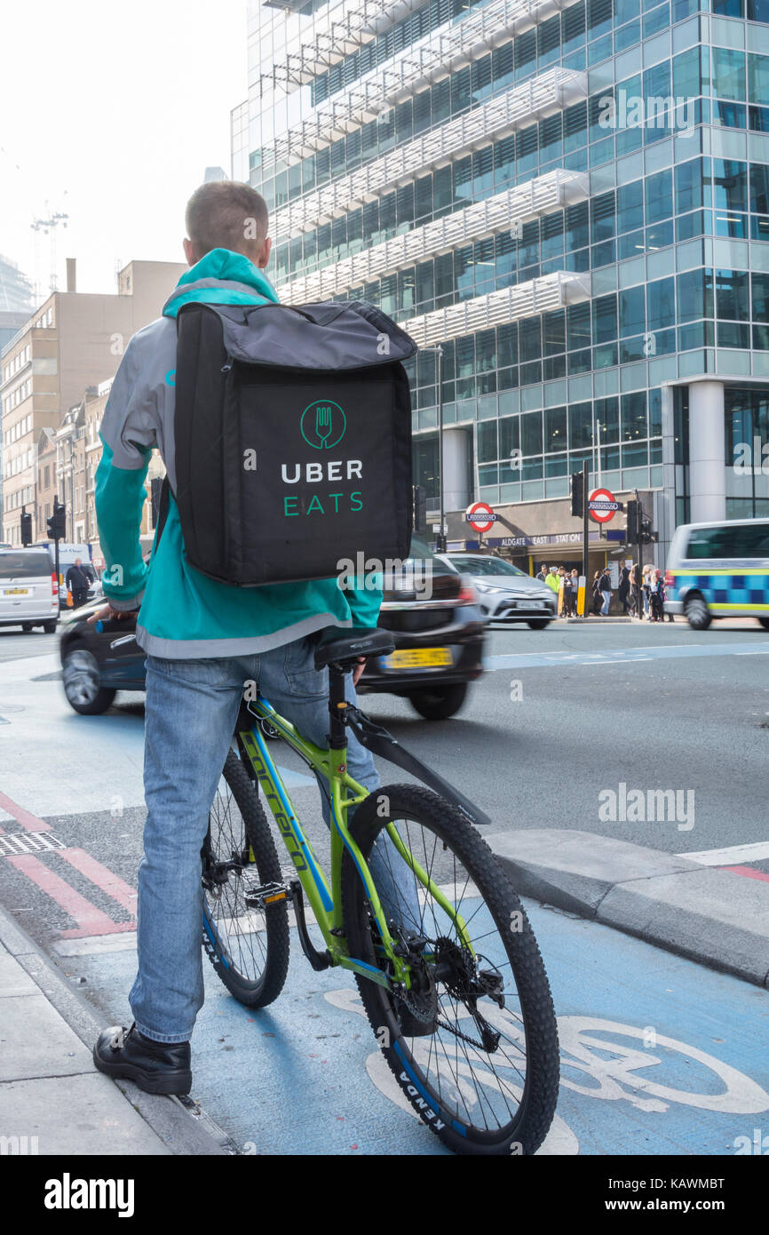 London Uber Eats High Resolution Stock Photography and Images Alamy