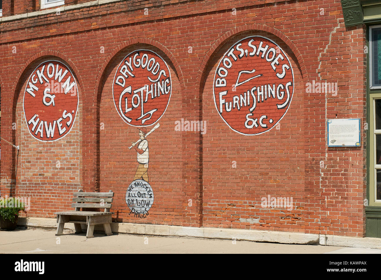 Atlanta, illinois on Route 66 Stock Photo Alamy