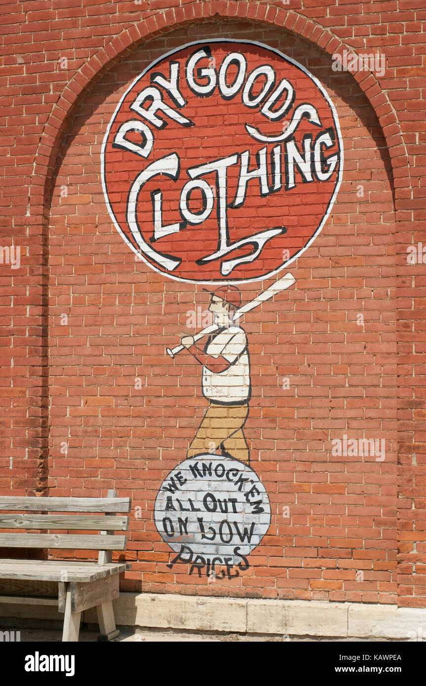 Atlanta, illinois on Route 66 Stock Photo Alamy