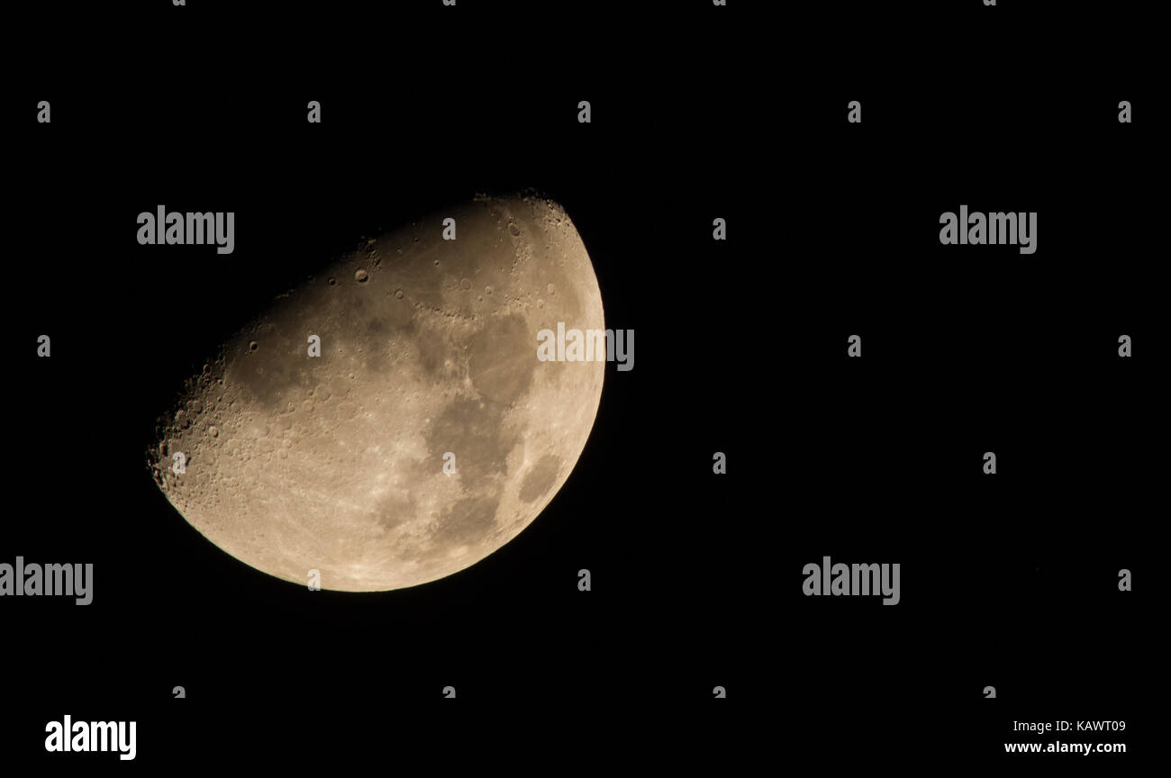 The Lunar surface of the Moon in the Masai Mara, Kenya Stock Photo